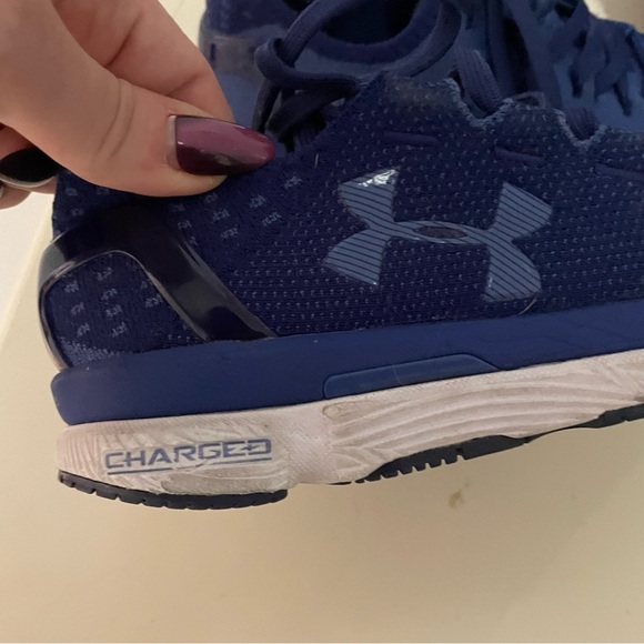 Under Armour Blue Kids Sneakers - Picture 2 of 6